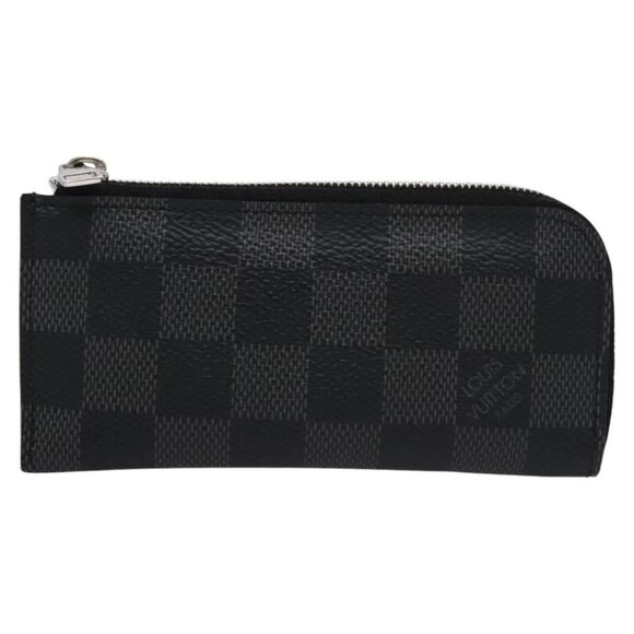 LOUIS VUITTON Damier Graphite Pochette Cles Coin Purse - Picture 12 of 15